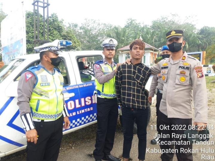 Polsek Tandun Ringkus Perampok Bersajam yang Beraksi di Sumut